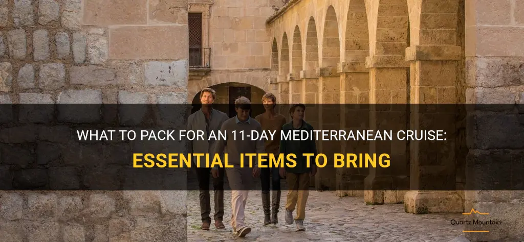 what to pack on 11 day cruise to meditraian