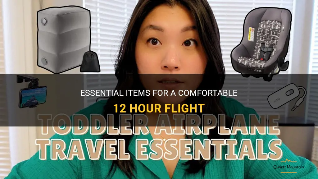 what to pack on a 12 hour flight