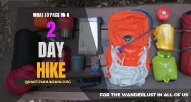 The Ultimate Guide for Packing Smart on a 2-Day Hike