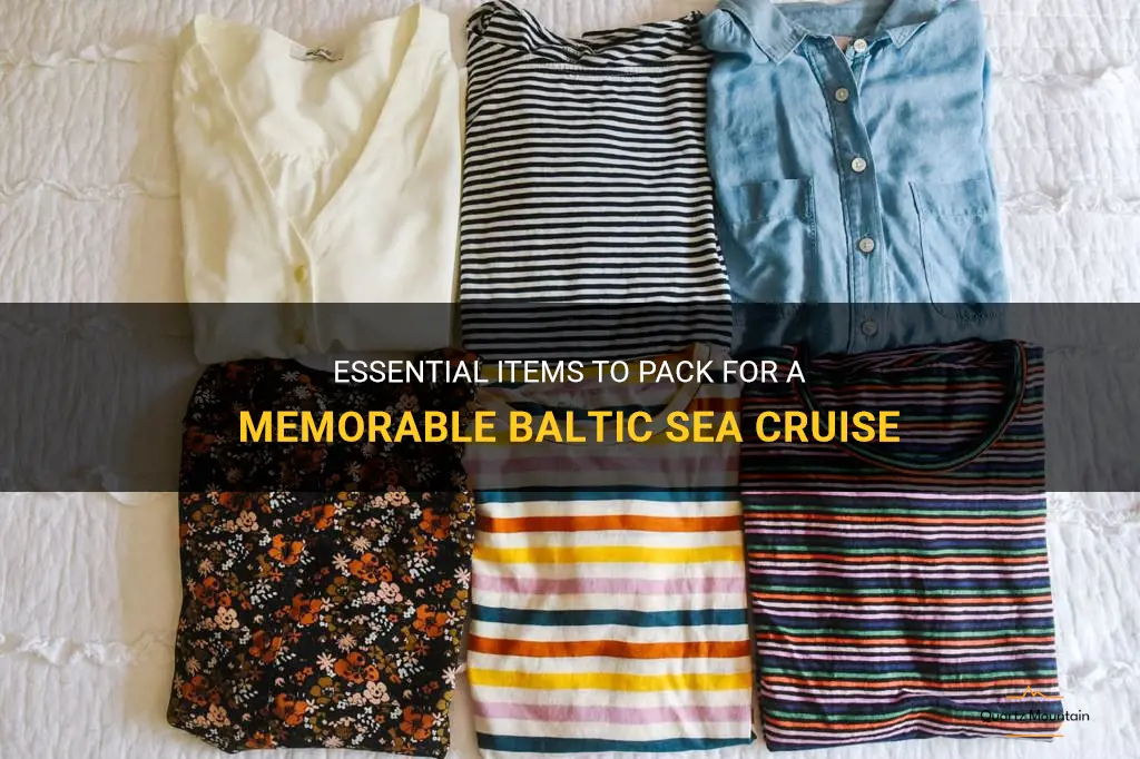 what to pack on a baltic sea cruise