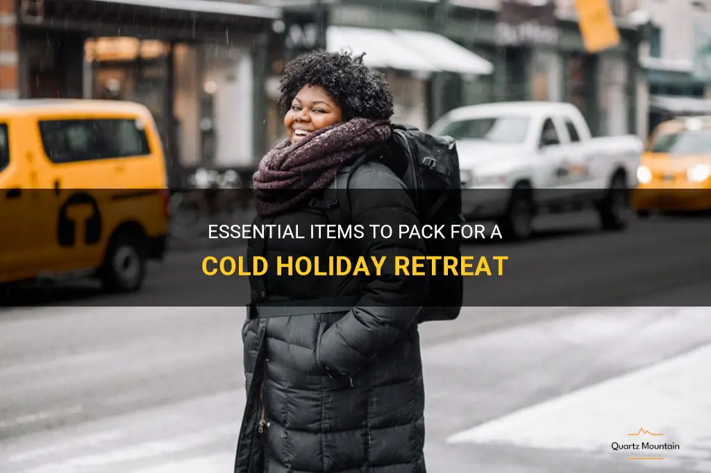 what to pack on a cold holiday