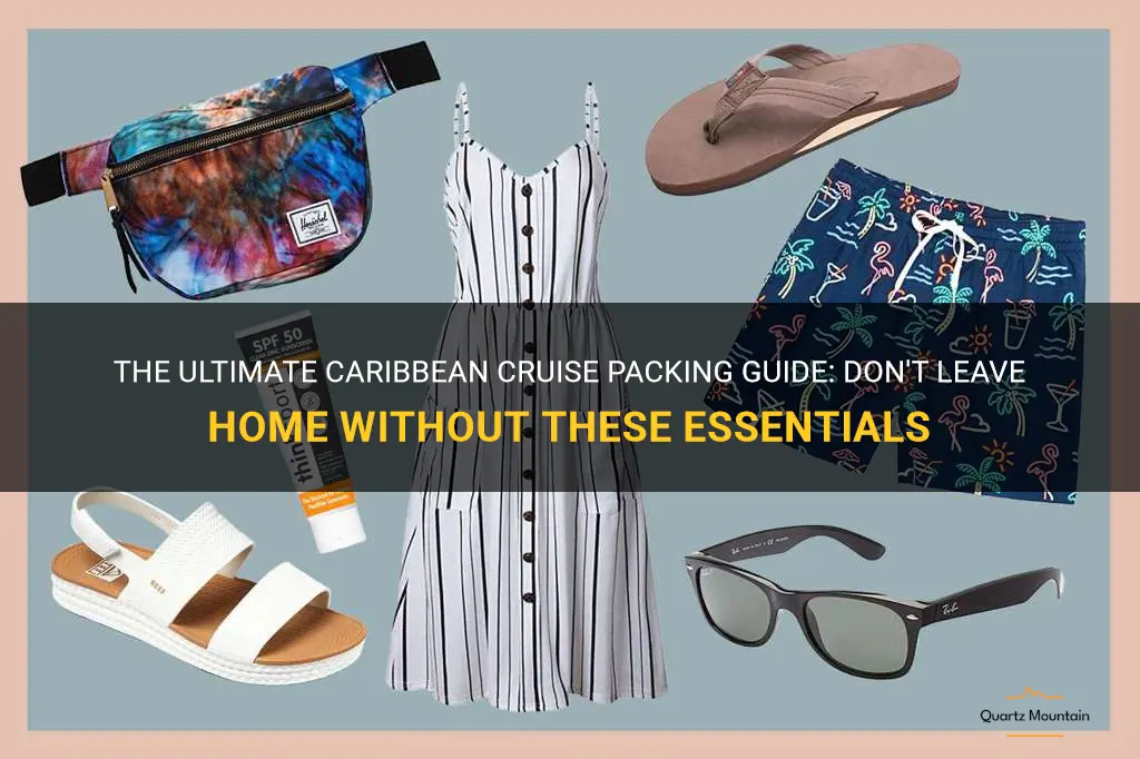 what to pack on a craibbean cruise