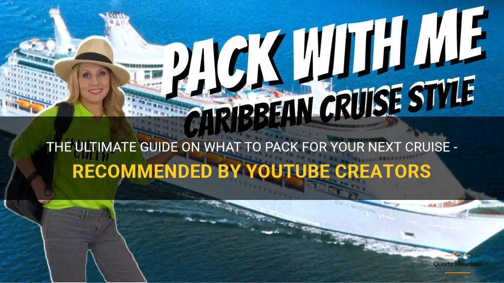 what to pack on a cruise youtube
