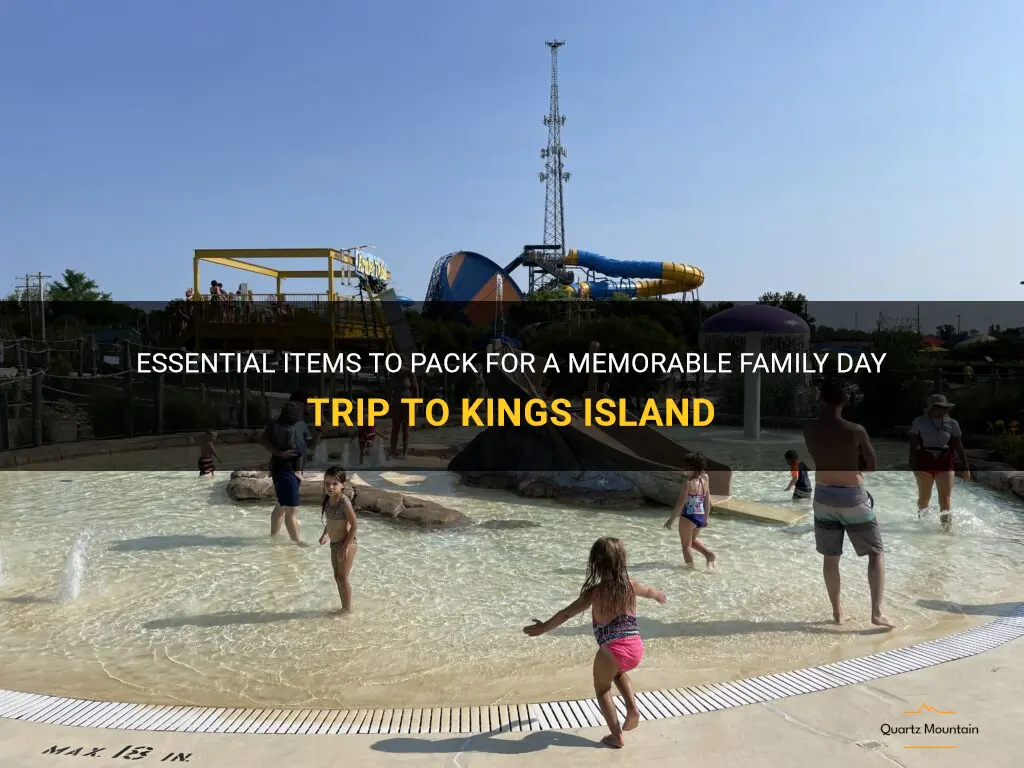what to pack on a kings island with kids