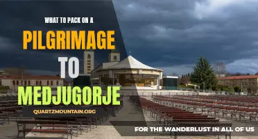 Essential Items to Pack for a Pilgrimage to Medjugorje