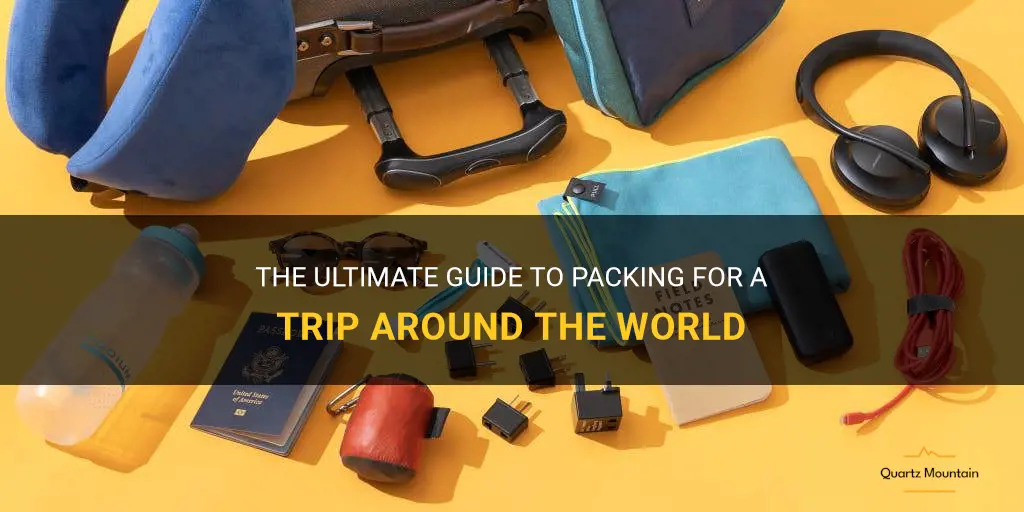 what to pack on a trip around the world