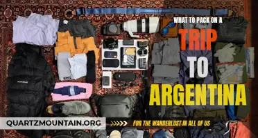 Essential Items to Pack for an Unforgettable Trip to Argentina