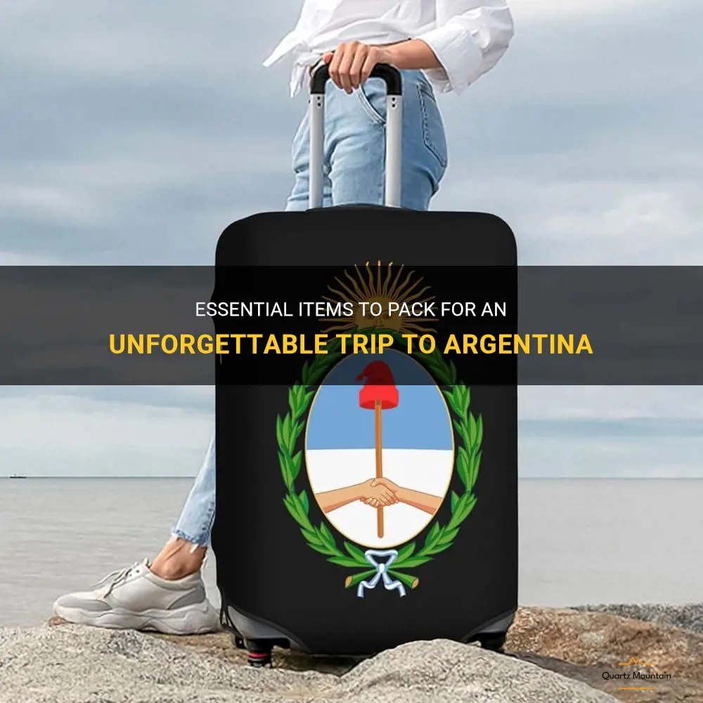 what to pack on a trip to argentina