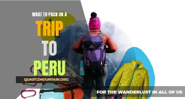 Essential Items to Pack for an Unforgettable Trip to Peru