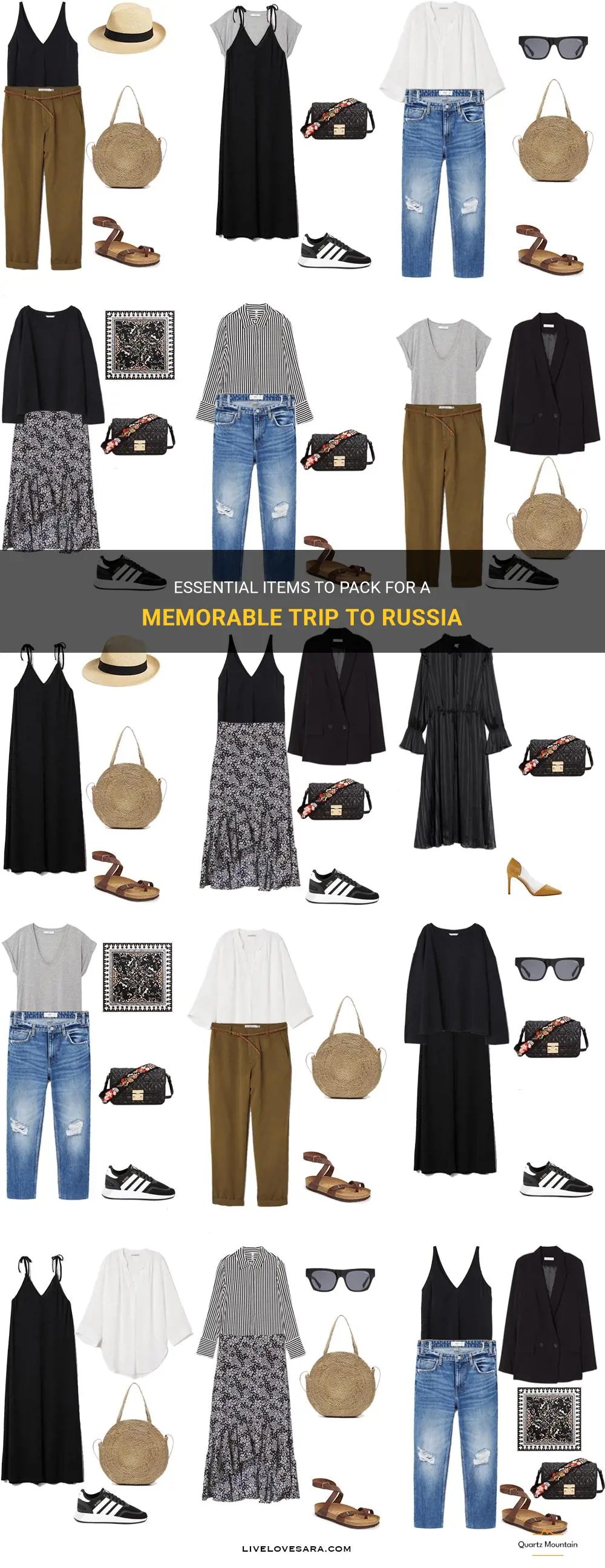 what to pack on a trip to russia