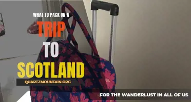 Essential Items to Pack for Your Trip to Scotland