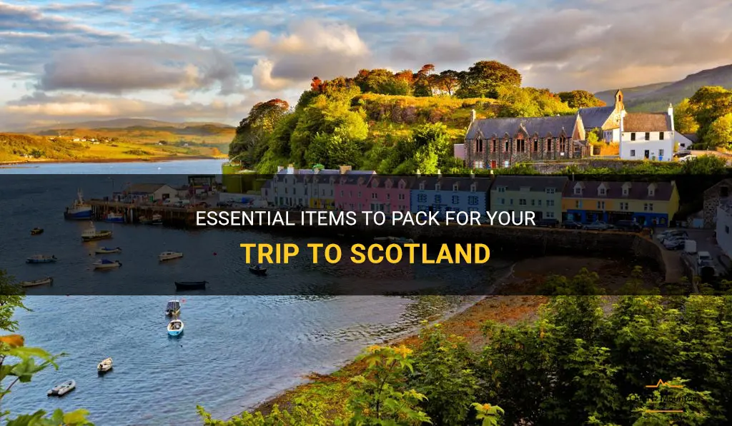 what to pack on a trip to scotland
