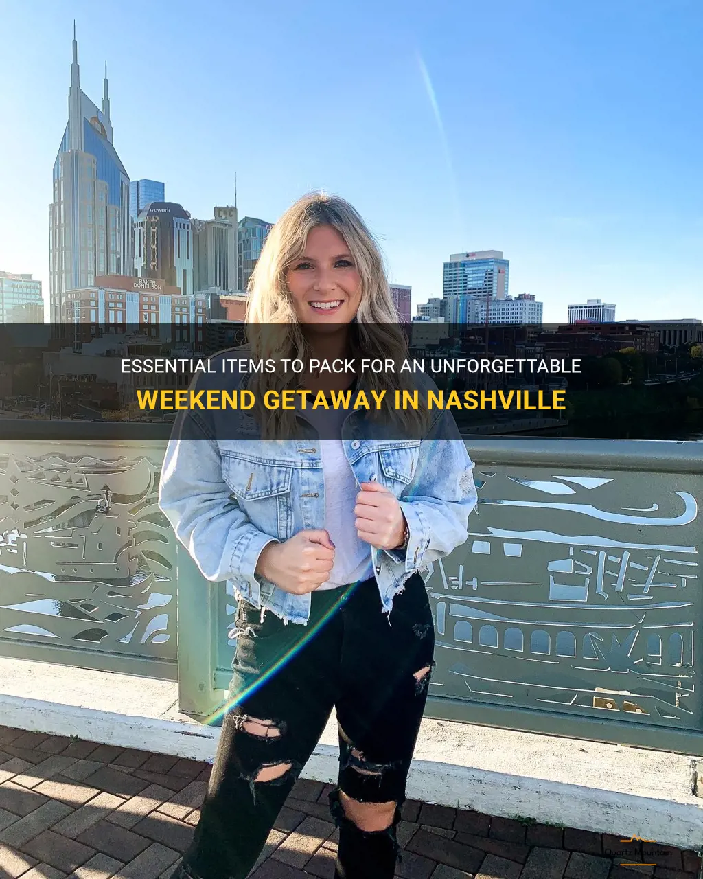 what to pack on a weekend trip to nashvillle