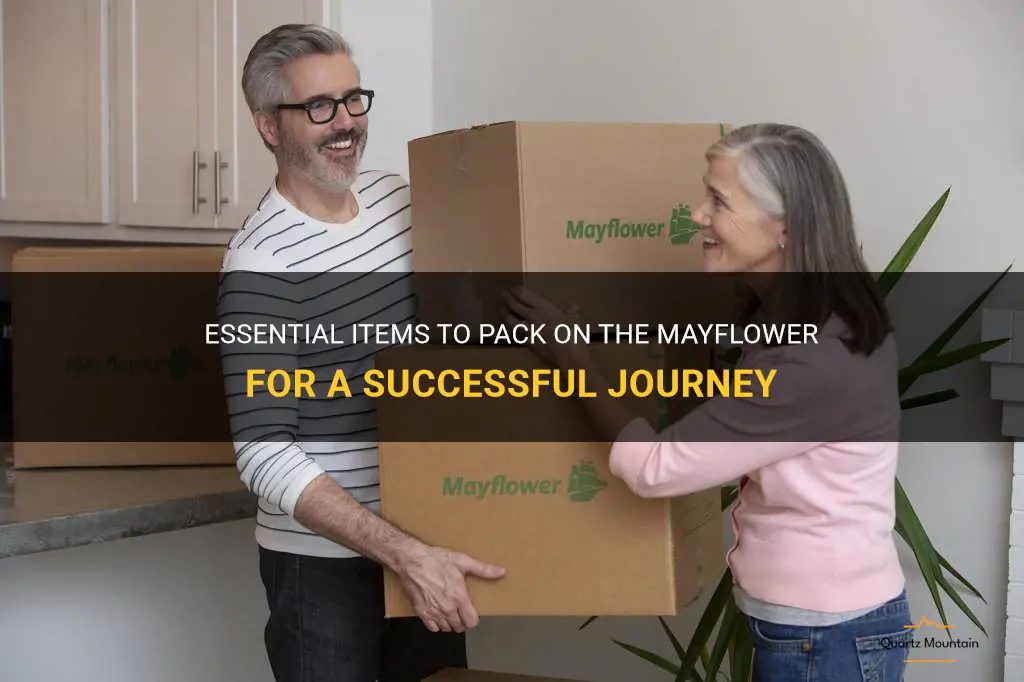 what to pack on mayflower