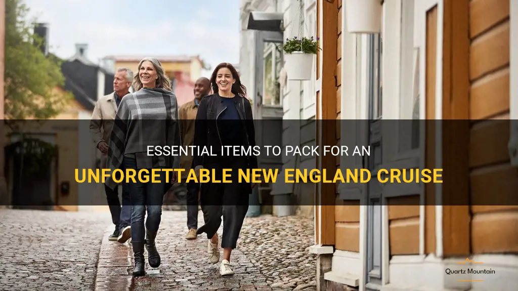 what to pack on new england cruise