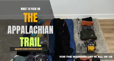 Essential Items to Pack for the Appalachian Trail Hike