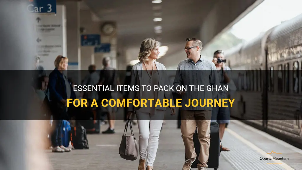 what to pack on the ghan