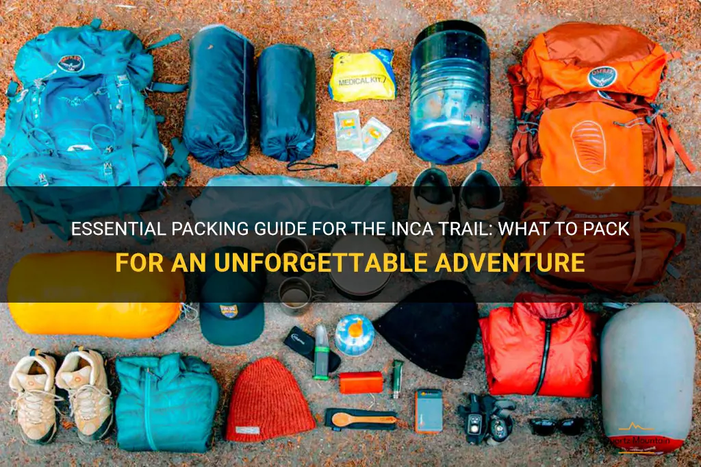 what to pack on the inca trail