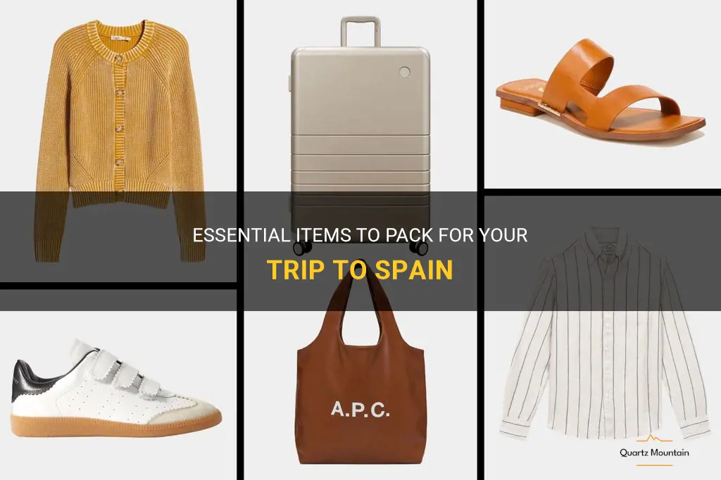 what to pack on trip to spain