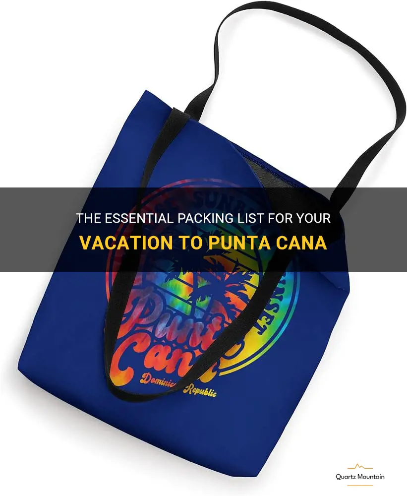 what to pack on vacation to punta cana
