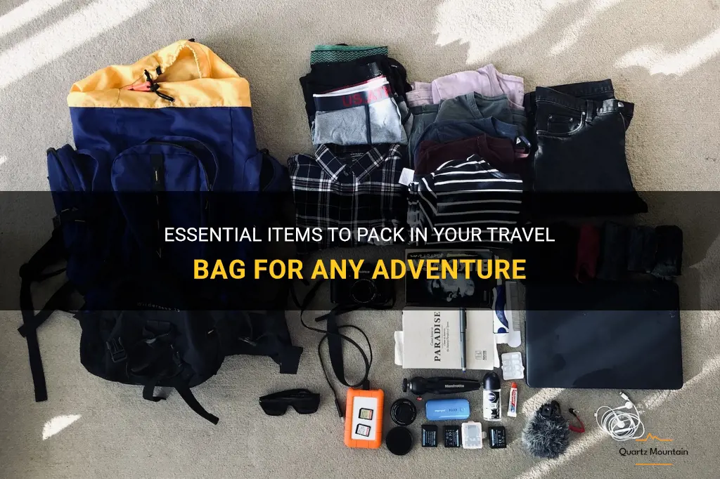 what to pack one bag