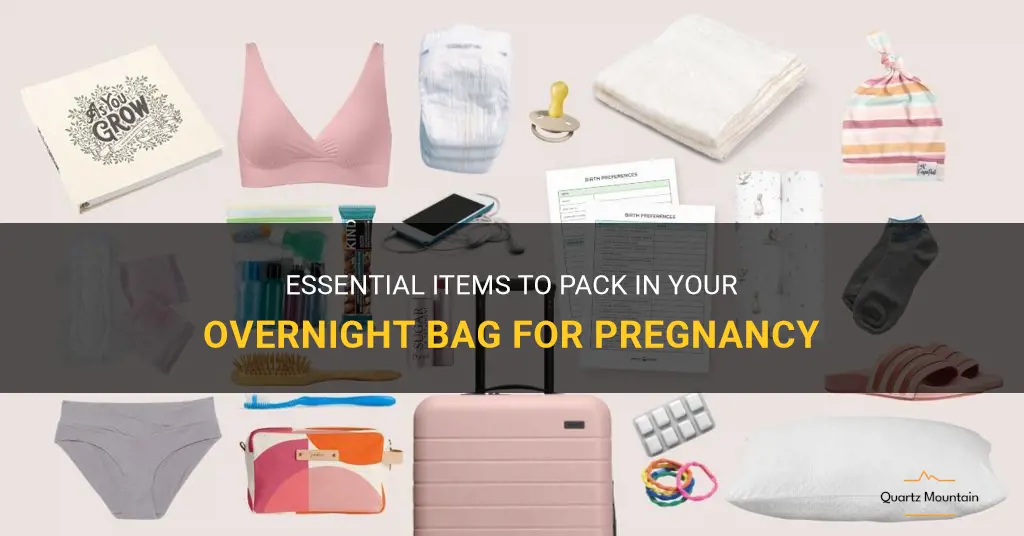 what to pack overnight bag pregnancy