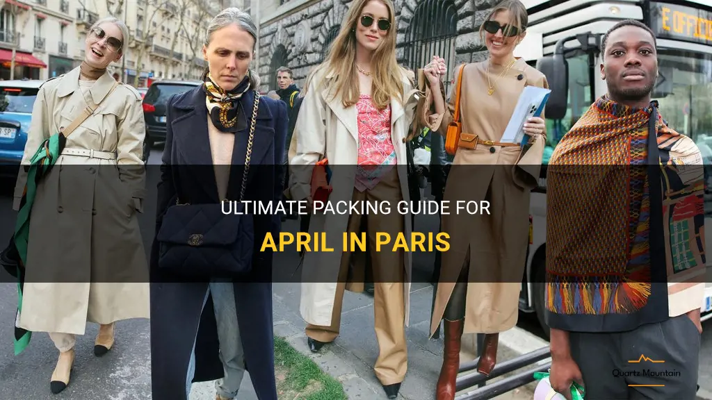 what to pack paris april