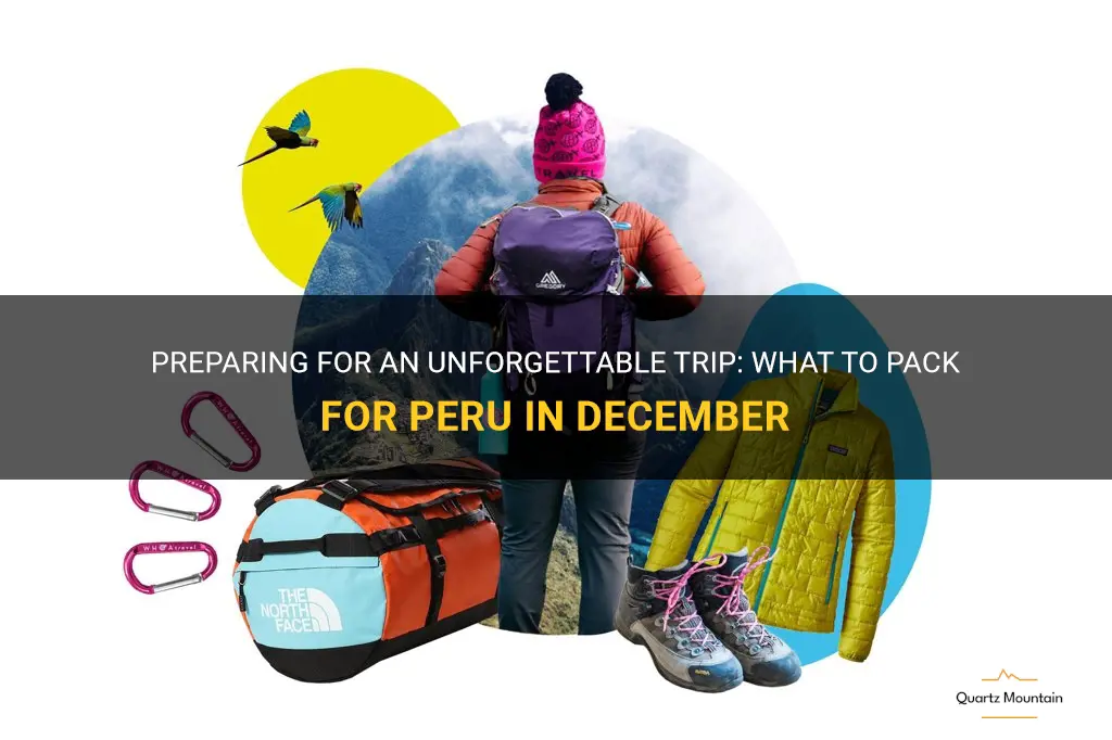what to pack peru december