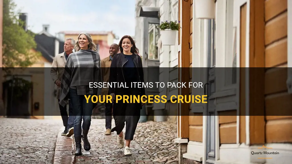 what to pack princess cruise