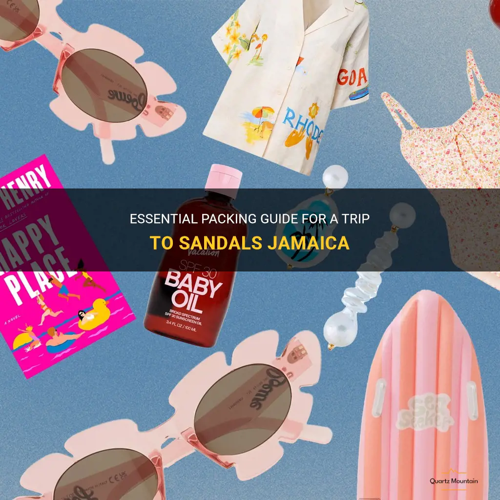what to pack sandals jamaica