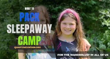 Essential Items to Pack for Sleepaway Camp: A Comprehensive Guide