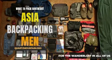 Essential Items for Men Backpacking in Southeast Asia: A Packing Guide