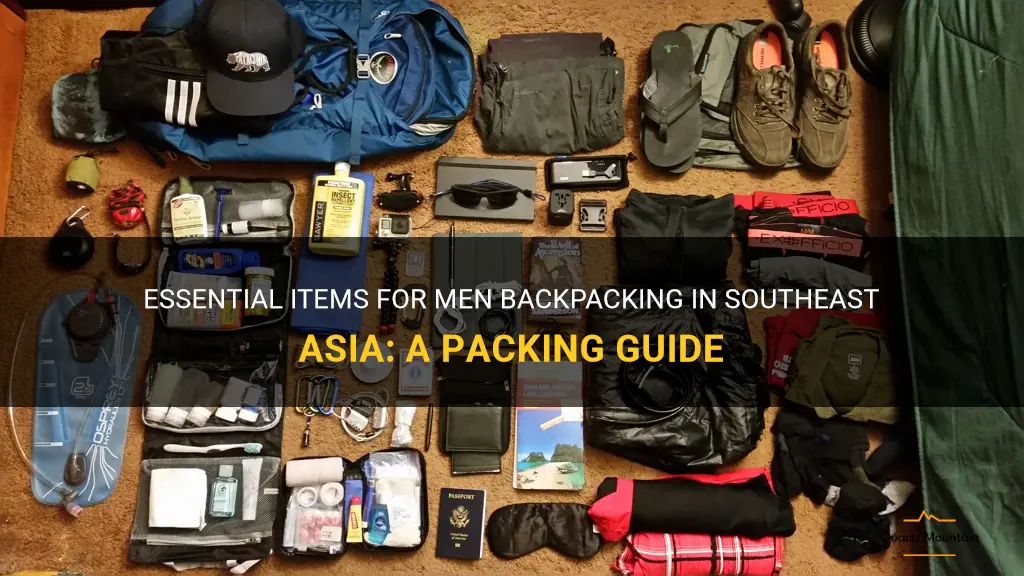 what to pack southeast asia backpacking men