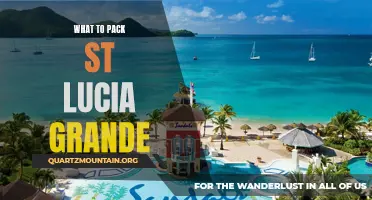 Essential Items to Pack for a Luxurious Vacation in St. Lucia Grande
