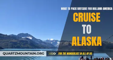 Packing Tips for a Holland America Cruise to Alaska: What to Pack in Your Suitcase