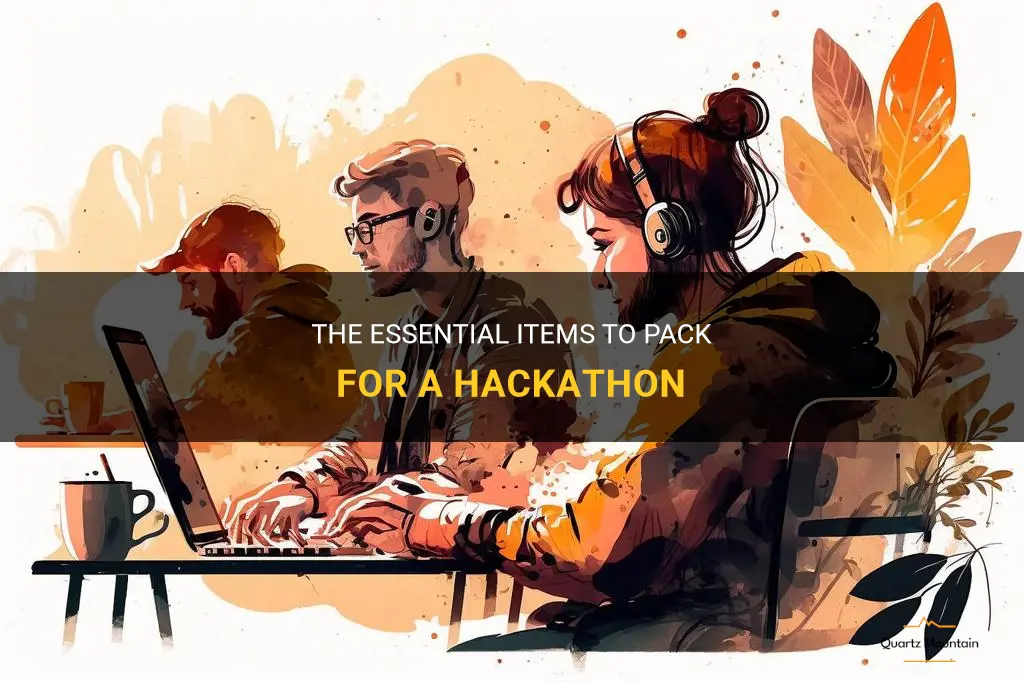 what to pack to a hackathon