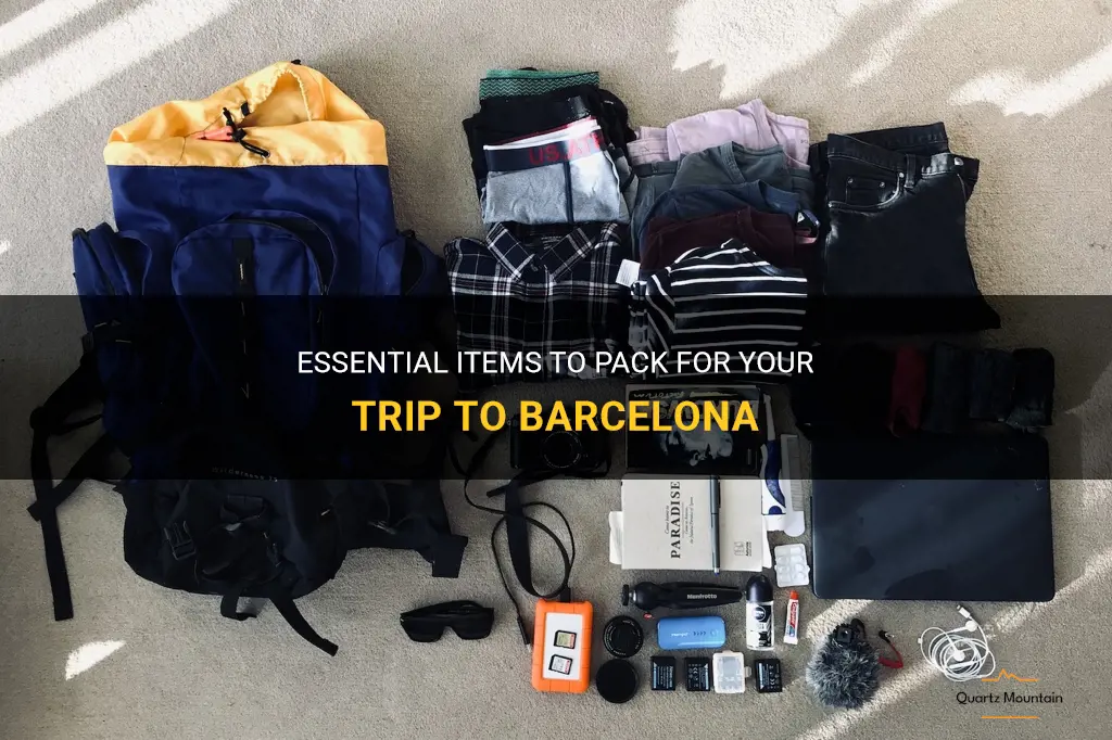 what to pack to barcelona