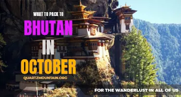 Essential Items to Pack for a Trip to Bhutan in October