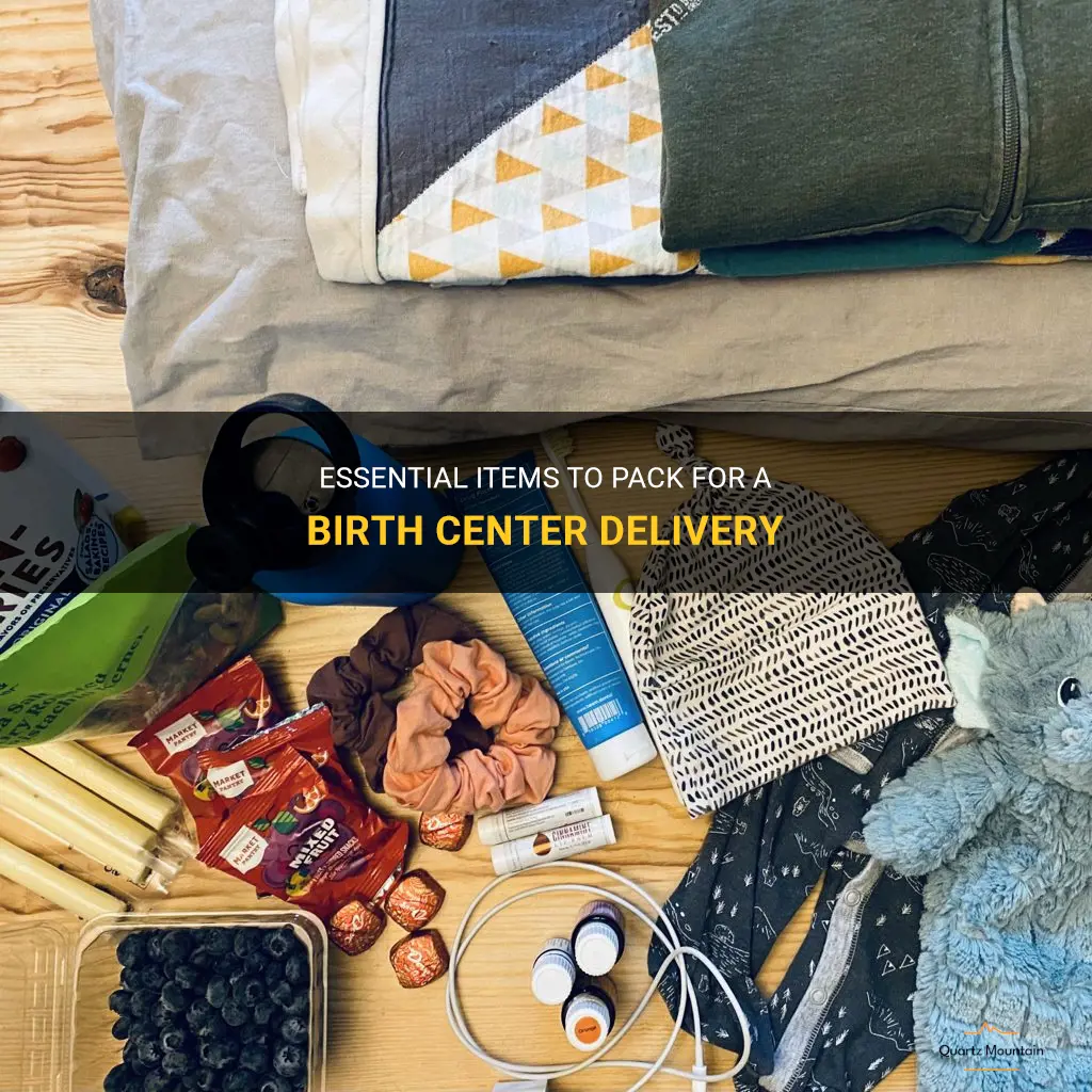what to pack to birth center