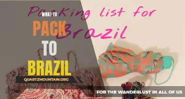 Essential Items to Pack for Your Trip to Brazil