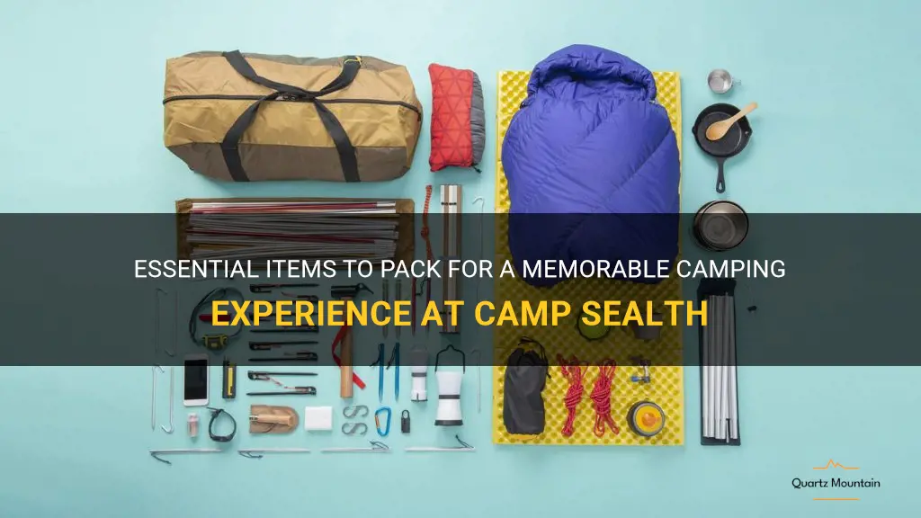 what to pack to camp sealth