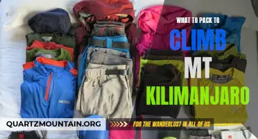 Essential Items to Pack for Climbing Mount Kilimanjaro