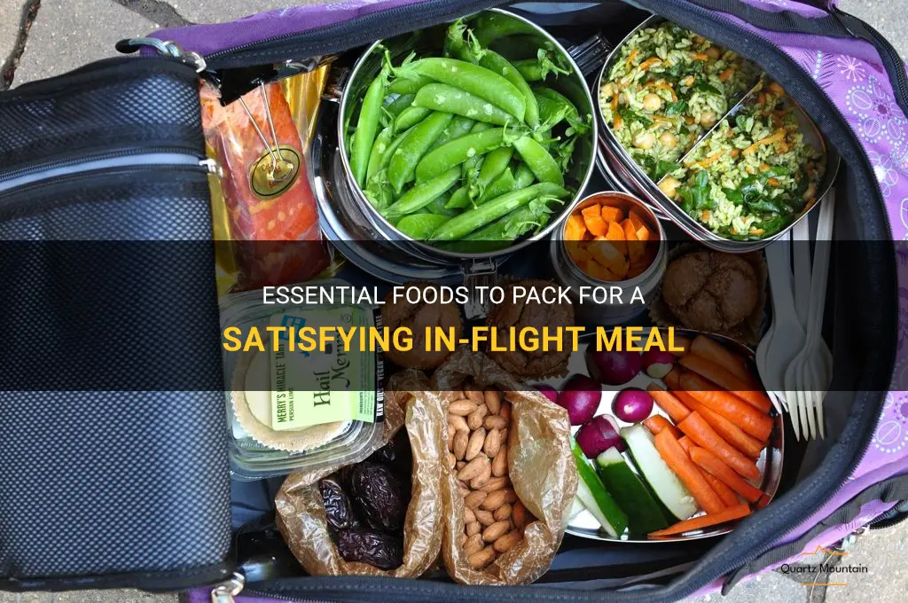 what to pack to eat on airplaine