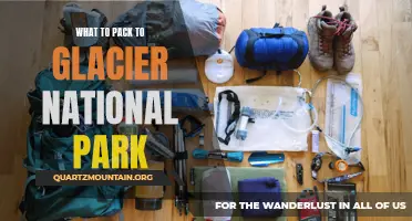 Essential Items to Pack for a Memorable Trip to Glacier National Park