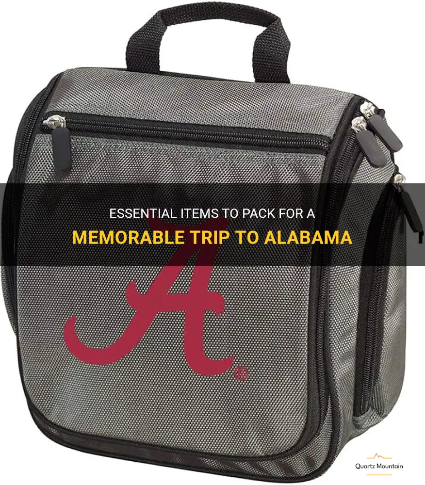 what to pack to go to alabama