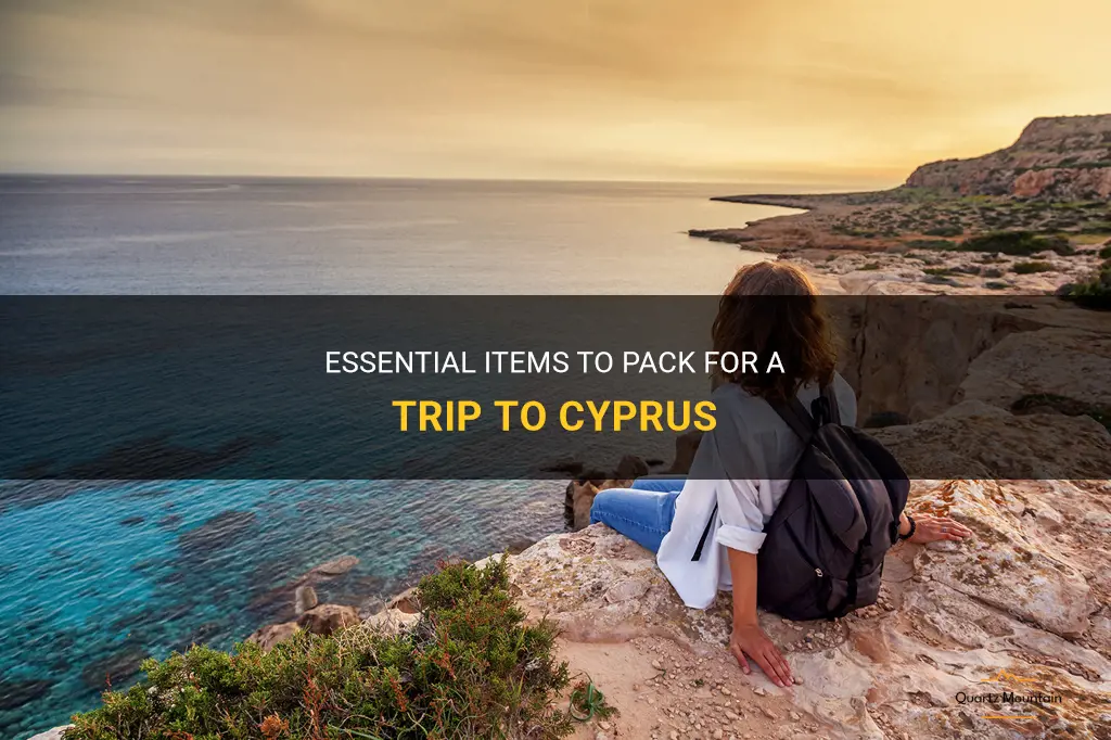 what to pack to go to cyprus
