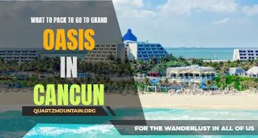 Essential Items to Pack for an Unforgettable Vacation at Grand Oasis in Cancun