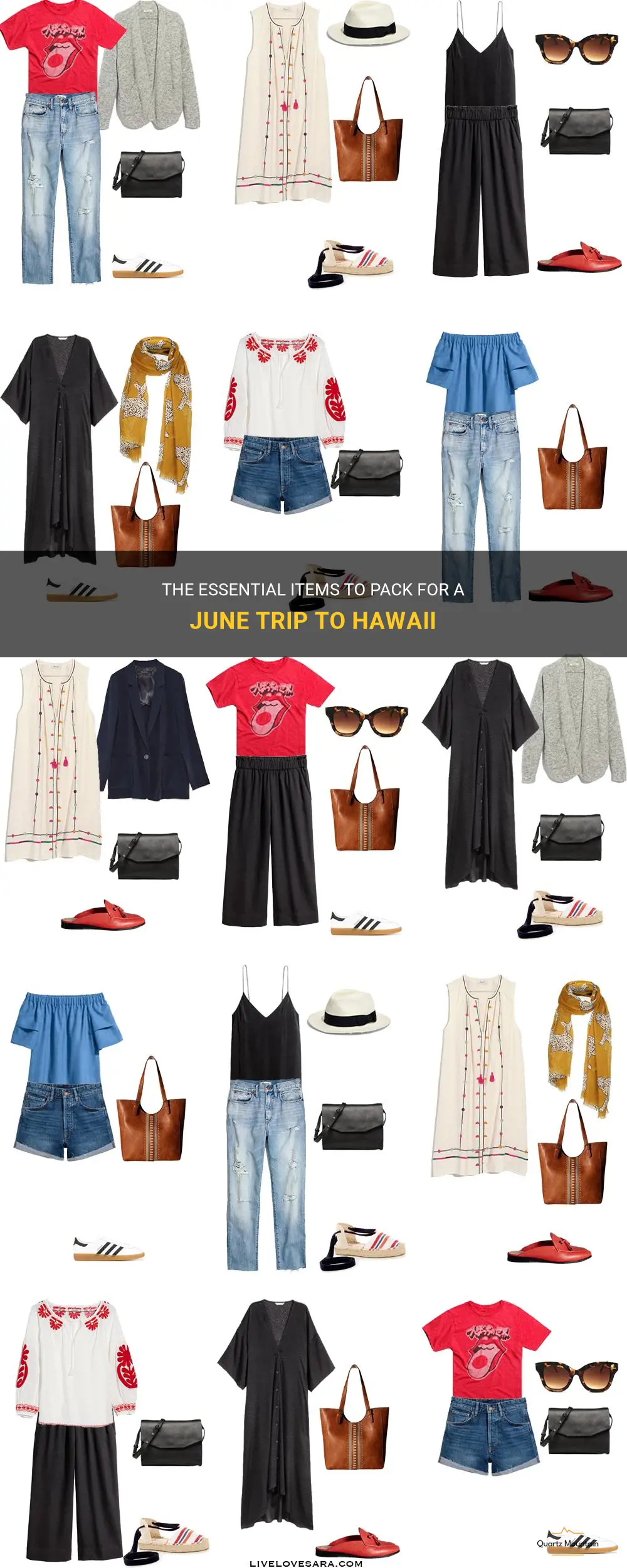 what to pack to hawaii in june