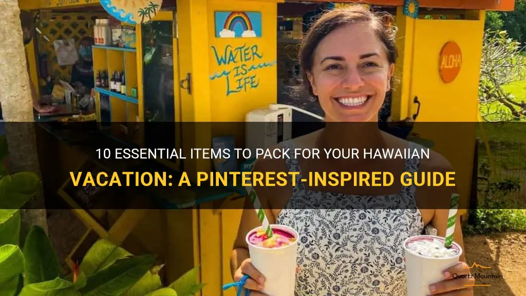 what to pack to hawaii pinterest