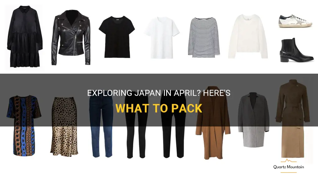 what to pack to japan in april